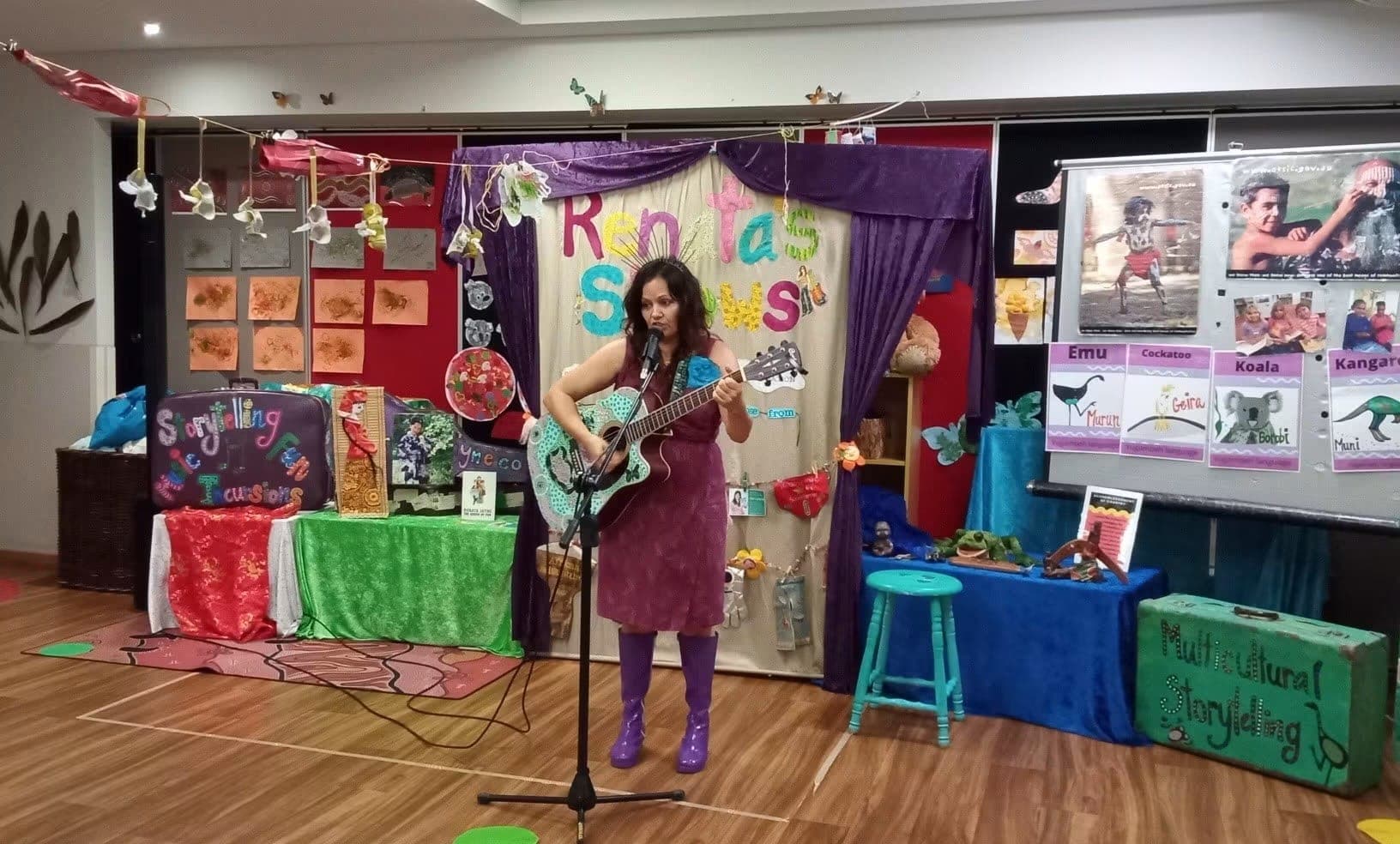 A multicultural storytelling and music incursion celebrating language and culture